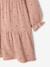 Polka Dot Dress in Cotton Gauze for Girls fir green+pecan nut+plum+sage green 