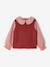2-in-1 jumper for girls lilac+navy blue+tomato red 