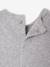 Pack of 3 baby sleepsuits with back opening marl beige+marl grey+sage green 