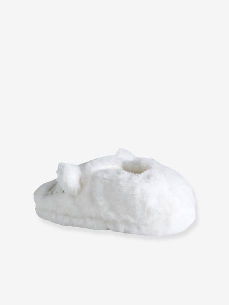 Deer Slippers ecru+pale pink 