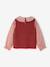 2-in-1 jumper for girls lilac+navy blue+tomato red 