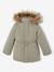3-in-1 Parka with Hood for Girls black+GREEN DARK SOLID+grey green+khaki+PURPLE MEDIUM SOLID+sage 