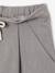 Tailored trousers for girls marl grey+navy blue 