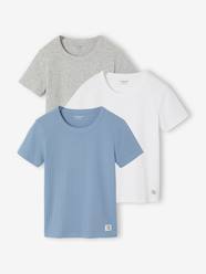 -Pack of 3 short-sleeved T-shirts for boys