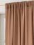 Semi-sheer Rod Pocket Curtain in Cotton Gauze cinnamon+ecru+grey blue+mocha+rose+rosy+sage green+white 