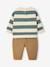 Set sweatshirt and trousers for baby emerald green 