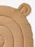 Baby photo mat in cotton muslin mocha 