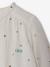 Cotton Gauze Shirt for Girls chambray blue+ecru+gold+mauve+printed white 
