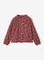 Cotton Gauze Shirt for Girls chambray blue+ecru+mauve+printed white 