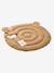 Baby photo mat in cotton muslin mocha 