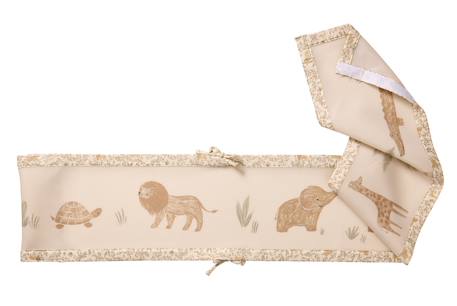 BABYLONE Breathable cot bumper white 