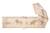 BABYLONE Breathable cot bumper white 