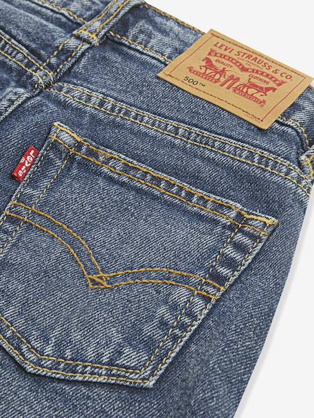 Relaxed straight jeans 555 by LEVI'S bleached denim 