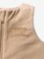 Corduroy baby sleep bag clay beige+sage green 