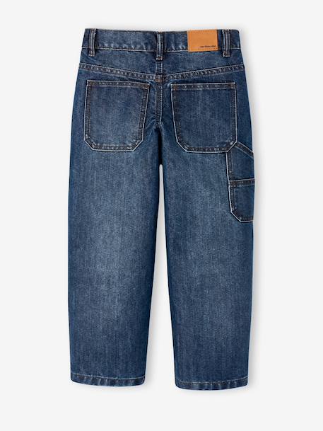 Cargo jeans for boys brut denim+denim grey 