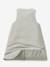 Corduroy baby sleep bag clay beige+sage green 