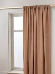-Semi-sheer Rod Pocket Curtain in Cotton Gauze