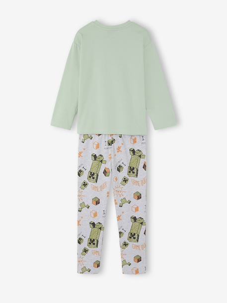 Minecraft pyjamas for boys green 