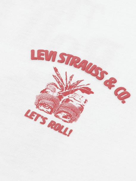 The T-shirt Roll Models by LEVI'S white 