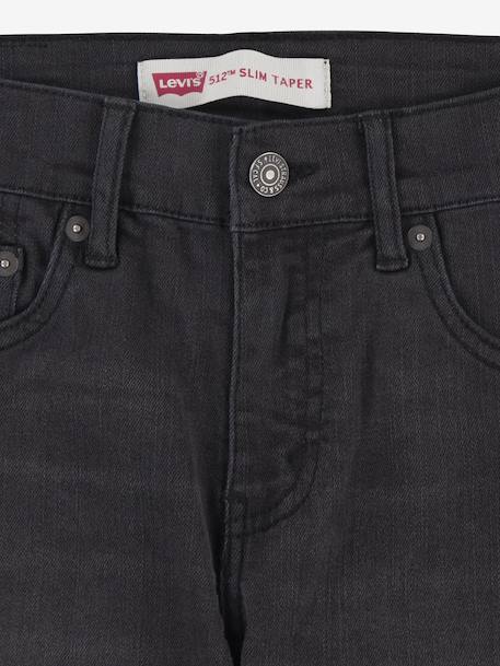 Slim jeans 512 by LEVI'S dark grey denim 