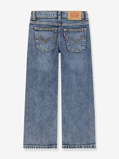 Relaxed straight jeans 555 by LEVI'S bleached denim 