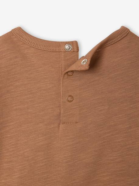 Long-sleeved T-shirt for baby caramel 