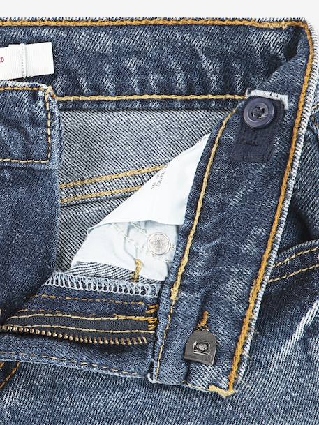 Relaxed straight jeans 555 by LEVI'S bleached denim 