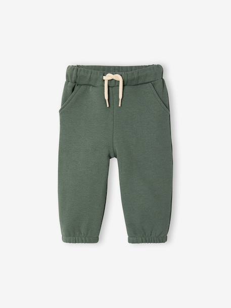 T-shirt and trousers set for baby caramel+green 