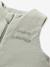 Corduroy baby sleep bag clay beige+sage green 