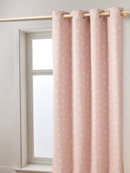 Thermal blackout curtain for kids pale pink 