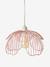 Flower Lampshade in Metal Light Pink 