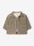 Shirt overshirt and T-shirt set for baby khaki 