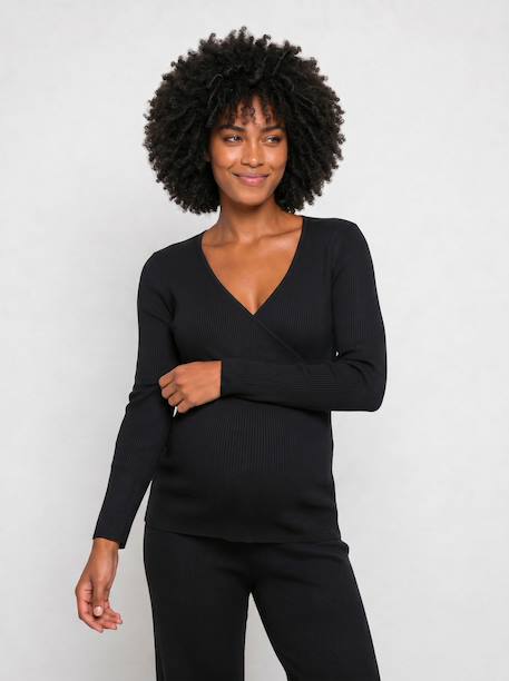 Maternity and nursing set black 