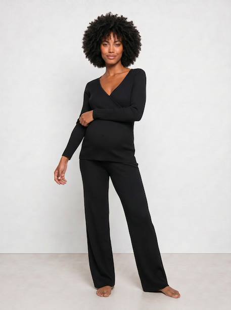 Maternity and nursing set black 