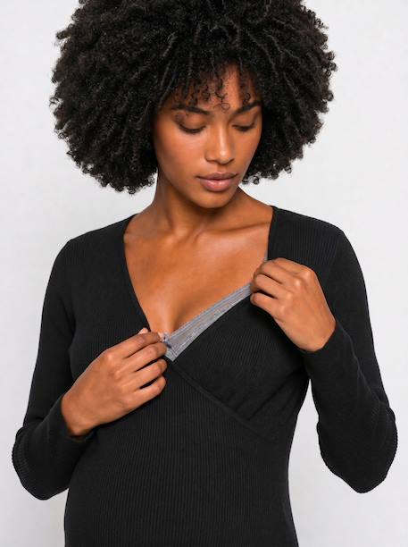 Maternity and nursing set black 