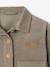 Shirt overshirt and T-shirt set for baby khaki 