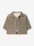 Shirt overshirt and T-shirt set for baby khaki 