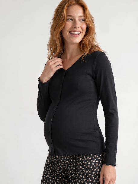 Nursing Special Pyjamas anthracite+night blue 