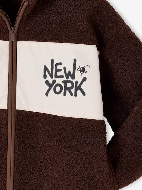 Zip-up sweatshirt for boys hazel 
