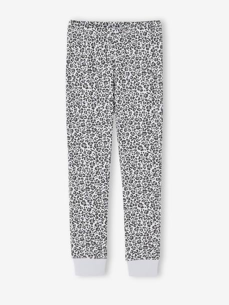 Pack of 2 pyjamas for girls marl grey 