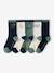Pack of 5 HARRY POTTER sports socks for boys emerald green 