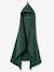 Hooded cotton towel English green 