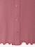 Long-sleeved T-shirt for girls ecru+mauve+taupe 