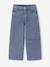 Wide-leg trousers in girls' colours green+grey blue+plum+rose 