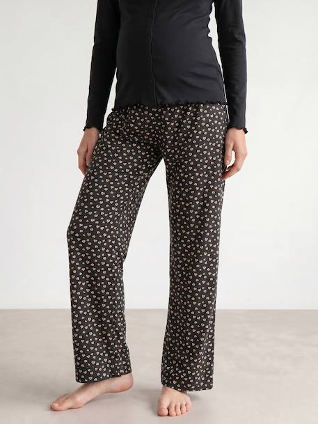 Nursing Special Pyjamas anthracite+night blue 