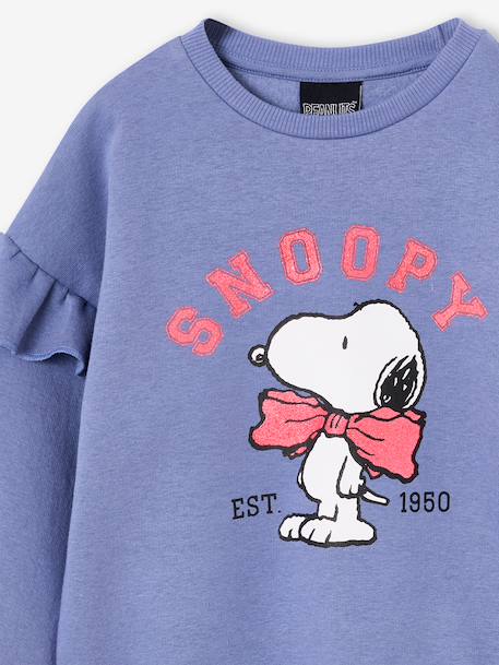 Snoopy sweatshirt for girls chambray blue 