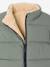 Reversible puffer gilet for boys lichen 