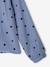 Cotton Gauze Shirt for Girls chambray blue+ecru+printed white 