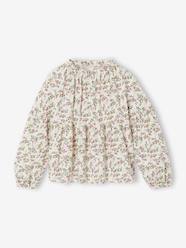 -Printed blouse for girls
