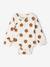 Pack of 5 long-sleeved bodysuits for baby caramel 